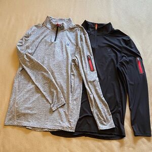 Spyder Active 1/4 Zip Pullovers. Men's Medium.